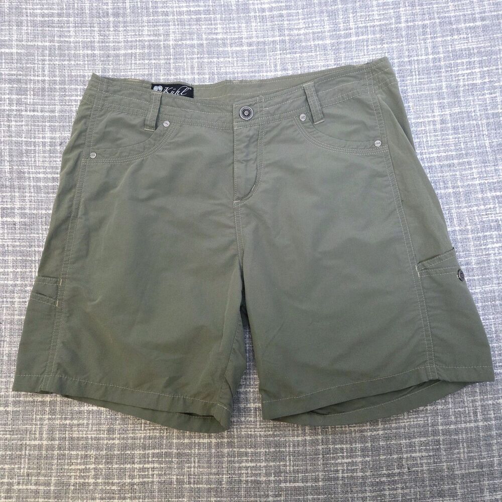 KUHL Mountain Culture Hiking Shorts Women's 10 (see Meas) Olive - Never Worn